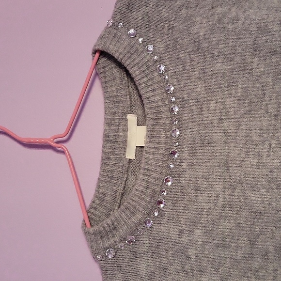 Grey embellished sweater - Picture 2 of 3